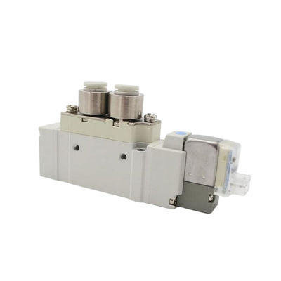 วาล์วโซเลนอยด์ SY5120-5LZD-C4 SMC การสัมผัสเดียว ขนาดประตูติดตั้ง Ø4 DC24V 2 ตําแหน่ง