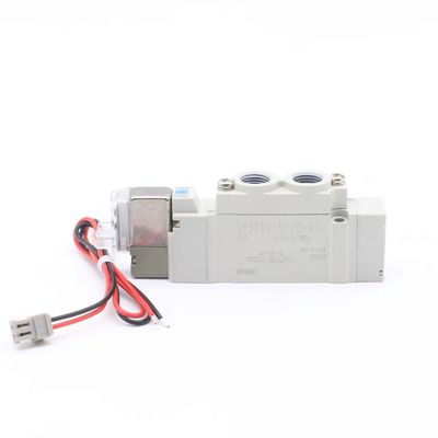 วาล์วโซเลนอยด์ SY5120-6LZD-01 SMC2 ตําแหน่ง Single DC12V Port ขนาด 1/8 Thread Piping