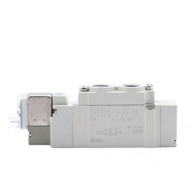วาล์วโซเลนอยด์ SY5120-5LZD-01 SMC2 ตําแหน่ง Single DC24V Port ขนาด 1/8 Thread Piping