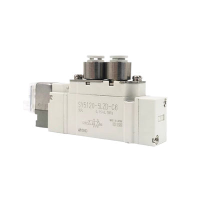 SMC SY3420-6LZD-C4 ปั๊มพนูเมติกซอลีนอยด์วาล์ว DC12V 3 ตําแหน่ง