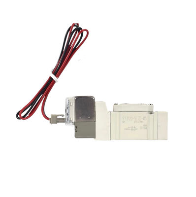 SY3420-5LZD-M5 SMC วาล์ว Solenoid M5 X 0.8 3 ตําแหน่งศูนย์การออกอากาศ DC24V