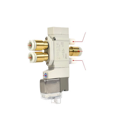 SY3420-6LZD-M5 SMC วาล์ว Solenoid M5 X 0.8 3 ตําแหน่งศูนย์การออก DC12V