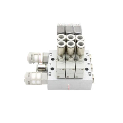 SY3320-6LZD-C8 SMC วาล์วซอลีนอยด์ 3 ตําแหน่ง ศูนย์ปิด DC12V ขนาดประตู Ø8