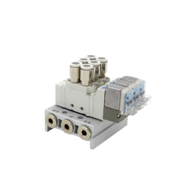 SY3320-6LZD-C8 SMC วาล์วซอลีนอยด์ 3 ตําแหน่ง ศูนย์ปิด DC12V ขนาดประตู Ø8