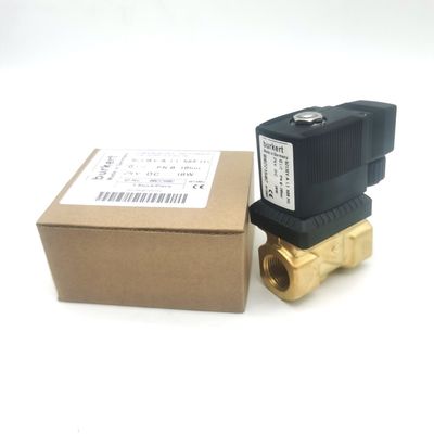 Burkert 00221654 6213 ประเภท G1/2 2/2 ปิดปกติ 1.3 หลุมระบายน้ํา, EPDM ปิด -30 ~ + 90 ° C กรุงเทพมหานคร