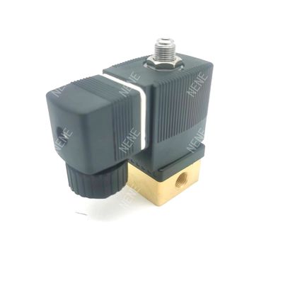 BURKERT วาล์วแม่เหล็กไฟฟ้า 00126195 6014 D เปิดปกติ G1/8 1.5 หลุมระบาย DC24V 8W