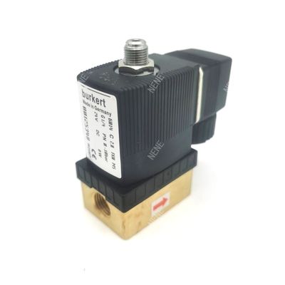 BURKERT 6014D 00126196 ปริมาตรการเปิดซอลีนอยด์วาล์ว G1/8 AC24V 8W ปริมาตรการเปิดซอลีนอยด์วาล์ว