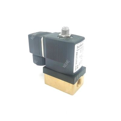 00125357 วาล์วไฟฟ้า BURKERT 6014 D เปิดปกติ G1/4 2.0 หลุมระบาย DC24V 8W