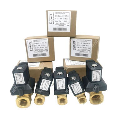 00126216 วาล์ว Solenoid Burkert G1/8 1.5 หลุมระบาย DC24V 8W กรอบวาล์วสแตนเลส 6014 C ปิดปกติ