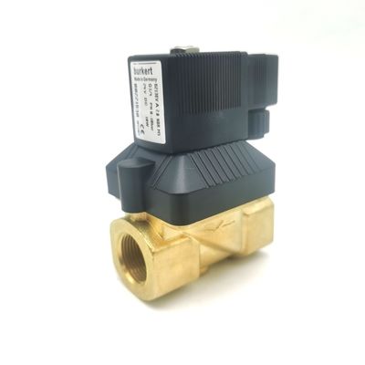 BURKERT 00126154 SOLENOID VALVE 3/2WAY NC 1.5MM ORIFICE 0-16BAR BRASS 24V FKM SEAL -10 °C - 100 °C IP65 การปรับระดับความหนา