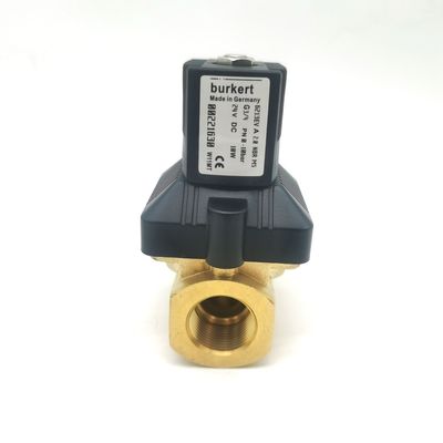 BURKERT 00126154 SOLENOID VALVE 3/2WAY NC 1.5MM ORIFICE 0-16BAR BRASS 24V FKM SEAL -10 °C - 100 °C IP65 การปรับระดับความหนา