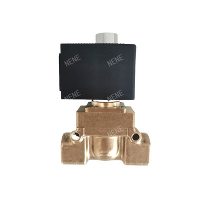 วาล์วแม่เหล็กไฟฟ้า 00126161 Burkert 6014 D การทํางานโดยตรง การเชื่อมต่อแผ่นล่าง ปกติเปิด 2.0 หลุมระบายน้ํา DC24V 8W วาล์วทองแดง 0 ~ 10bar