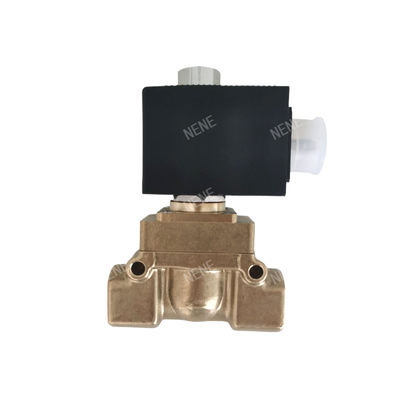 วาล์วแม่เหล็กไฟฟ้า 00126161 Burkert 6014 D การทํางานโดยตรง การเชื่อมต่อแผ่นล่าง ปกติเปิด 2.0 หลุมระบายน้ํา DC24V 8W วาล์วทองแดง 0 ~ 10bar