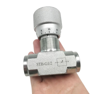 วาล์วกระตุ้น STB-G1/2 วาล์วควบคุมการไหลที่ทนความดันสูง STB วาล์วกระตุ้นไฮดรอลิก