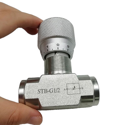 วาล์วความดันไฮดรอลิก STB-G1/2 การกรอง SAE ระดับชั้น 4 หรือดีกว่า