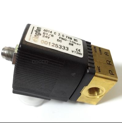 เวิลล์โซเลนอยด์ Burkert NBR Seal 00125333 ปิดปกติ G1/8 0~10bar