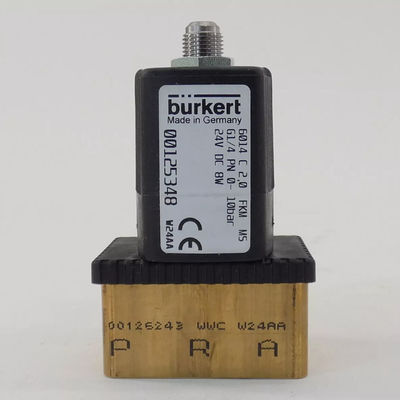 Burkert ระบบควบคุมน้ําเหลว - 125348 - วาล์ว solenoid, 6014 00125348