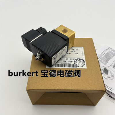 Burkert 6014 วาล์วซอลีนอยด์ 00125334 C2.0 FKM G1/8 0-10bar 24V 50HZ ประเภทแผ่น