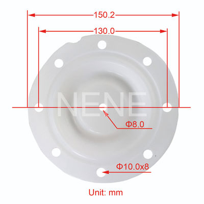 3/4" นิ้ว 93465 93111 DN20 อินเกอร์โซล แรนด์ ปั๊ม Diaphragms ซานโตเพรน / PTFE คิตซ่อม Diaphragm PD07P-APS-PAA PD07P-APS-PTT