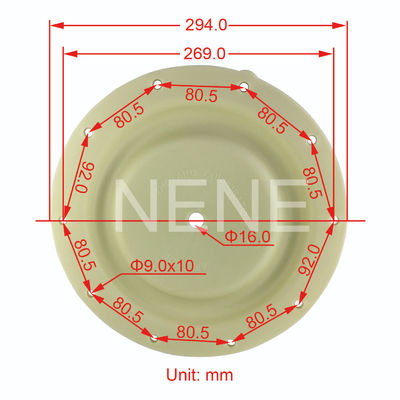 อินเกอร์โซล แรนด์ 1.5 นิ้ว 94615-A 94617 ซานโตเพรน/PTFE ชุดแผ่นฉาก 666152-281-C 666152-2EB-C