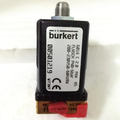 บอร์เคิร์ต 6014 วาล์วซอลเลโนอิดด้วยสวิทช์มือ 230V 00501219