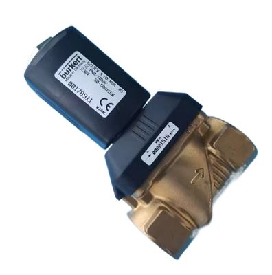 BURKERT 00308505 G3/4 2/2 ปิดปกติ 20 หลุมระบาย FKM ปิดตัววาล์วทองแดง AC220V 8W 1-40bar 5404 ประเภท
