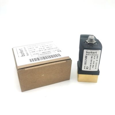 2/2 เปิดปกติ 00295651 เบอร์เคิร์ต วาล์วโซเลนอยด์ 20 หลุมไหล FKM (ฟลูออรูเบอร์) ผนึก วาล์วหลอดเหล็ก AC220V 8W