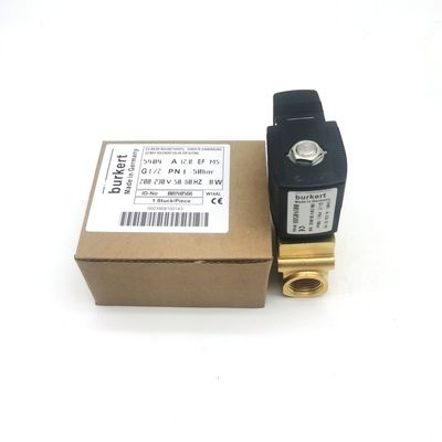 วาล์วโซเลนอยด์อุตสาหกรรม 00085337 G1 1/4 2/2 ปิดปกติ 32 หลุมระบาย FKM (ฟลูออรูเบอร์) ผนึก วาล์วหลอดทองแดง