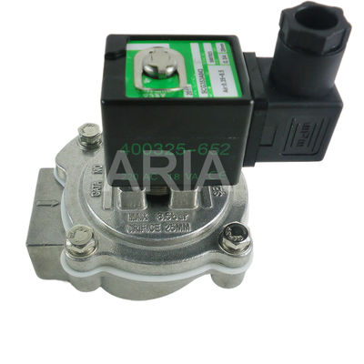 วาล์วกระแทกไฟฟ้าแม่เหล็ก SCG353A043 สายโค้ลมุมขวา ASCO 1 นิ้ว 6 นาที