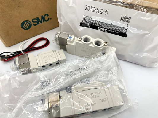 วาล์วซอลีนอยด์ลําดับ SY แบบเดียว 5 ทาง SY3220-5LZD-C8 SY3220-6LZD-C8