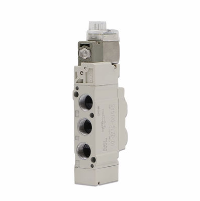 5-Port SMC วาล์วโซเลนอยด์ เซลล์อ่อน SY5220-6LZD-01 SY5220-5LZD-C6 SY5220-5LZD