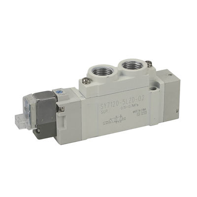 ซองซอลีนอยด์ SMC ตัวเดียว SY7120-5LZD-02 SY7120-5LZD-C6 SY7120-5LZD-C8