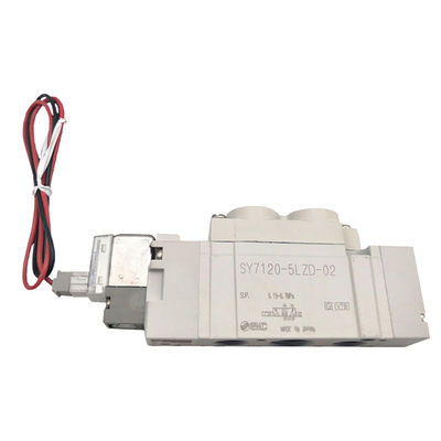 ซองซอลีนอยด์ SMC ตัวเดียว SY7120-5LZD-02 SY7120-5LZD-C6 SY7120-5LZD-C8