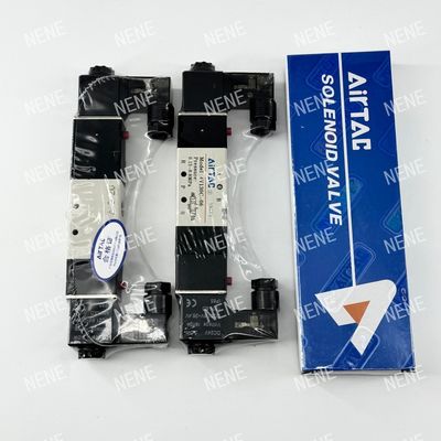 4V130C-M5 AIRTAC วาล์วไฟฟ้าแม่เหล็ก AC220V DC24V 5/3-Way กันระเบิด