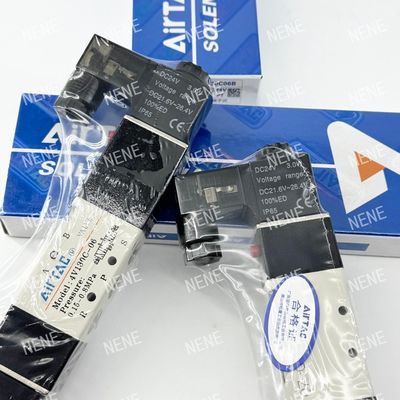 วาล์วแม่เหล็กอิเล็กตรอน 4V130P-06 AIRTAC สําหรับการควบคุมอากาศที่แม่นยําในช่วงความดัน 0.15 ถึง 0.8 MPa