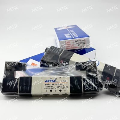 AIRTAC 4V230C-06 อลูมิเนียมสลัด วัสดุร่างกาย วาล์วไฟฟ้าแม่เหล็ก 24VDC 220V สําหรับการใช้งานความดันสูง