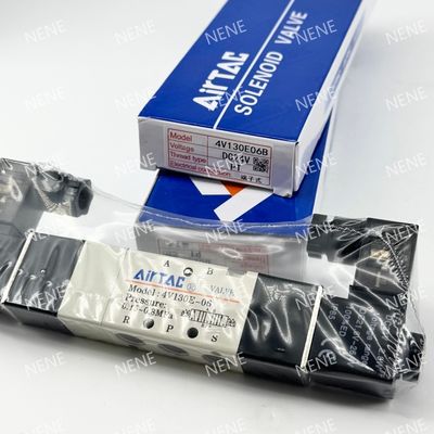 4V230C-08 วาล์วไฟฟ้าแม่เหล็ก AIRTAC สําหรับความละเอียดของเหลว กติกา 5 ท่าประตู 3