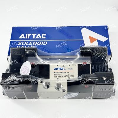 4V330C-10 อลูมิเนียมสลัด AIRTAC วาล์ว solenoid สําหรับเครื่องจักรและอุปกรณ์ปนูเมติก