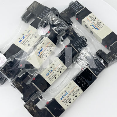 วาล์วซอลีนอยด์อุตสาหกรรม 4V120-06 DC12V AC110V Airtac 4V120-M5