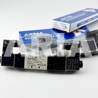 Airtac 4V130C-06 DC12V AC110V 4V130C-M5 วาล์วอากาศซอลีนอยด์ - 4V130C06B