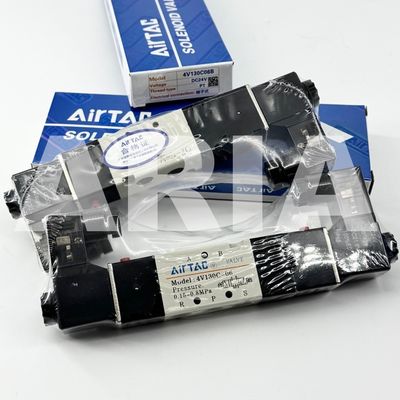 Airtac 4V130C-06 DC12V AC110V 4V130C-M5 วาล์วอากาศซอลีนอยด์ - 4V130C06B