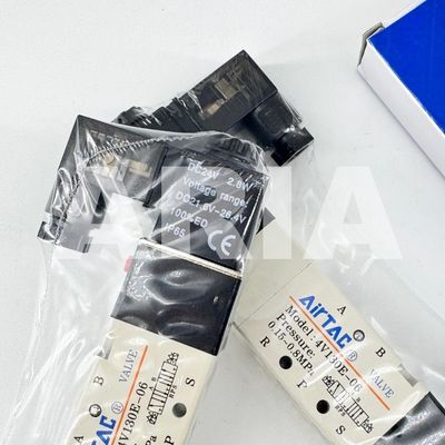 Airtac Solenoid Air Valve ((5/2,5/3 ทาง) - 4V130E06FIG 4V130E-06 4V130P-06
