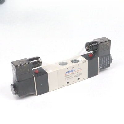 Airtac 4V330E-10: เซลโนอยด์แอร์แวลล์ ((5/2,5/3 ทาง) - 4V330E10BI 4V330P-10 AC220V