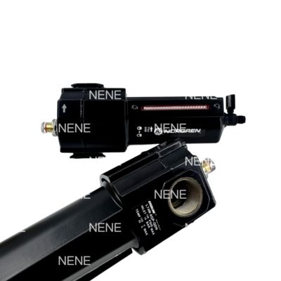 NORGREN L74M-4GP-ETN G1/2 ตัวควบคุมตัวกรองลมแบบอัดอากาศนิวเมติก พร้อมตัวระบายน้ำแบบปิดฝาครอบ ตัวเรือนทำจากอลูมิเนียมอัลลอย