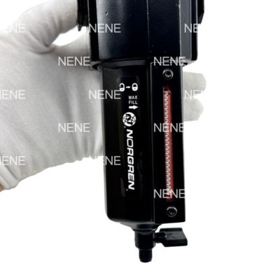 NORGREN L74M-4GP-ETN G1/2 ตัวควบคุมตัวกรองลมแบบอัดอากาศนิวเมติก พร้อมตัวระบายน้ำแบบปิดฝาครอบ ตัวเรือนทำจากอลูมิเนียมอัลลอย