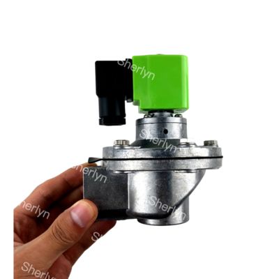 วาล์วพัลส์เจ็ทสำหรับเครื่องเก็บฝุ่น DMF-Z-25 BFEC แบบมุมฉาก ขนาด 1 นิ้ว