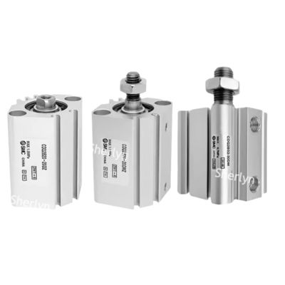 CQ2A12-35D SMC ซิลินเดอร์คอมแพคท ประเภทมาตรฐาน แบบการกระทําแบบคู่ สายเดียว CQ2