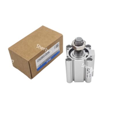 CQ2A12-35D SMC ซิลินเดอร์คอมแพคท ประเภทมาตรฐาน แบบการกระทําแบบคู่ สายเดียว CQ2