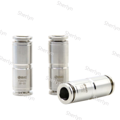 KQG2H12-00 SMC KQG2 ซีรีส์ตรง Tube-to-Tube Adapter ดันใน 12 มม เพื่อดันใน 12 มม Tube-to-Tube Connection Style 4E2-9ET/KQ2A60