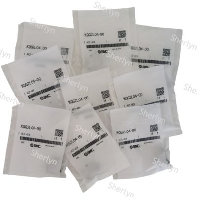 ข้อศอก 90° SMC KQG2L08-03S, สแตนเลสสตีล 316, ข้อต่อแบบสัมผัสเดียว